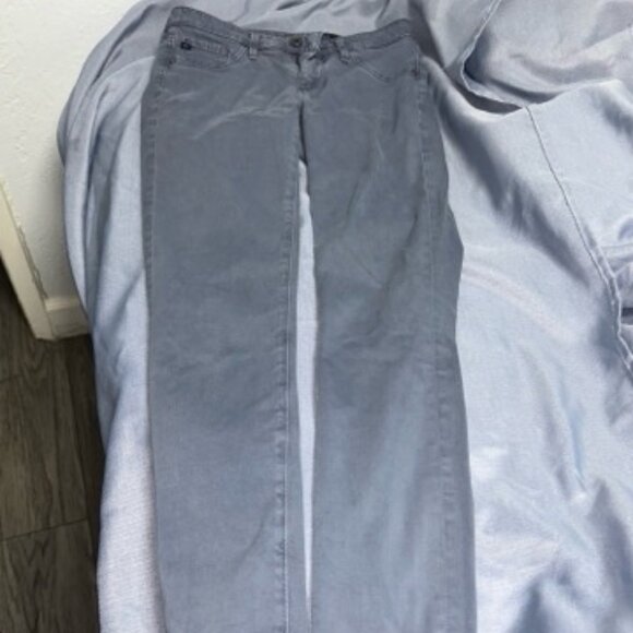 AG Adriano Goldschmied Blue Pants The Legging Ankle Super Skinny Ankle - 25R - Picture 8 of 8